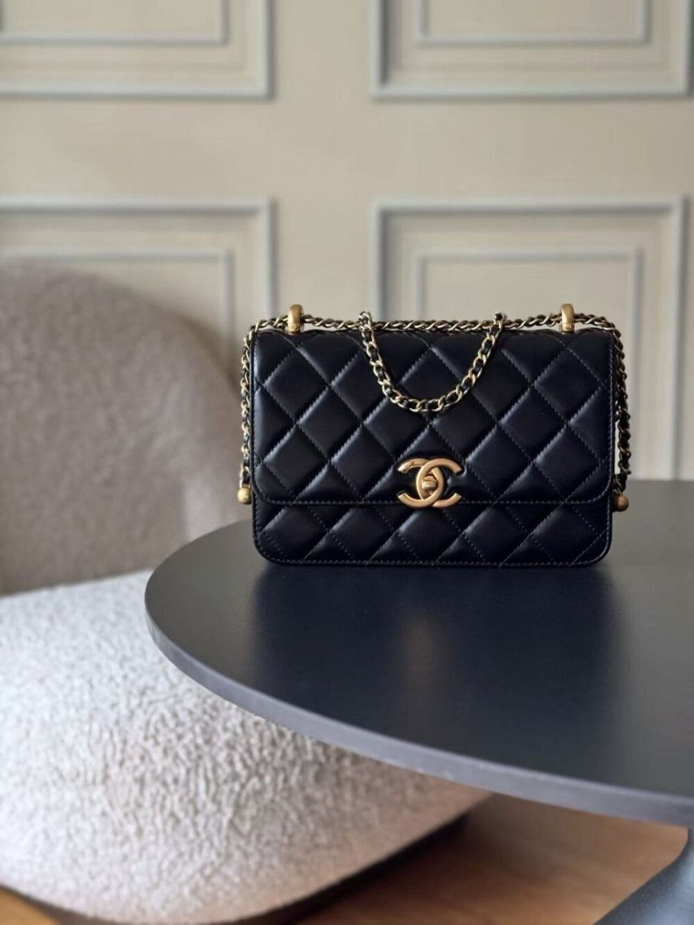 95% NEW CHANEL small flap bag